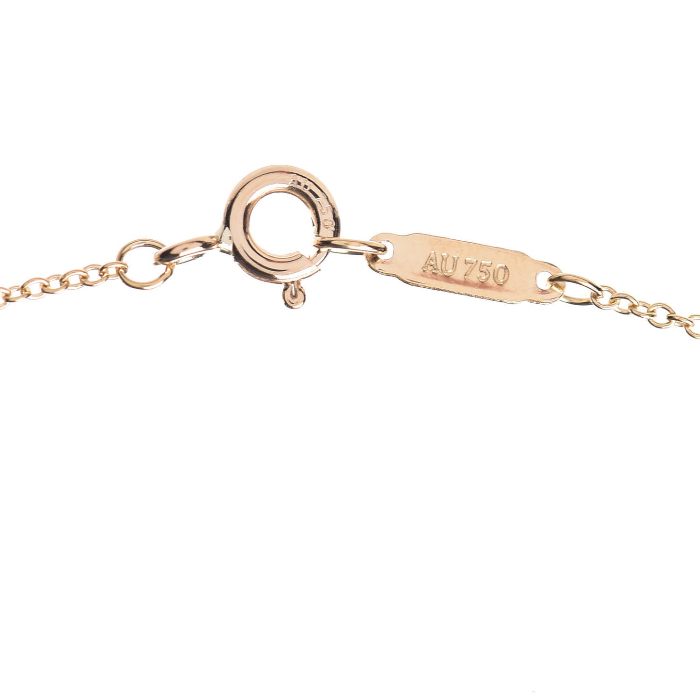 18K Yellow Gold Mini Heart Key Pendant Necklace