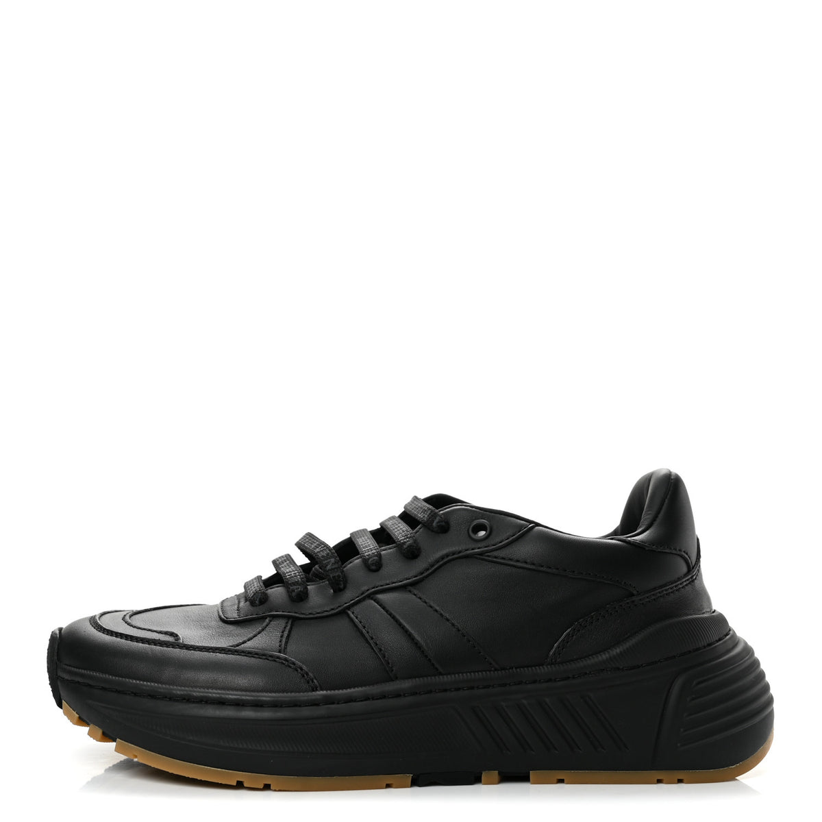 Calfskin Womens The Speedster Sneakers 39.5 Black