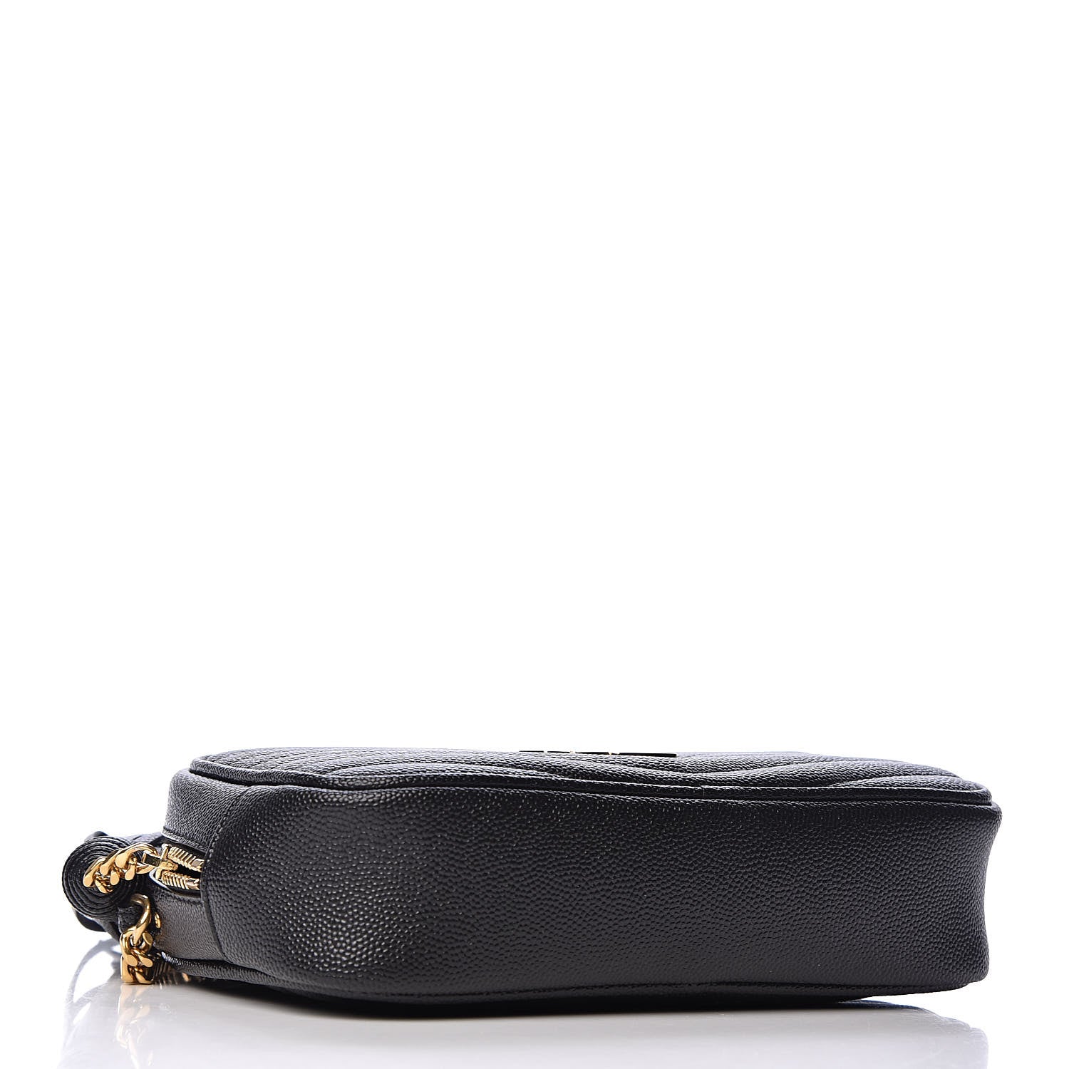 Saint Laurent Grain De Poudre Matelasse Monogram Mini Lou Camera Bag Black 5 of 12