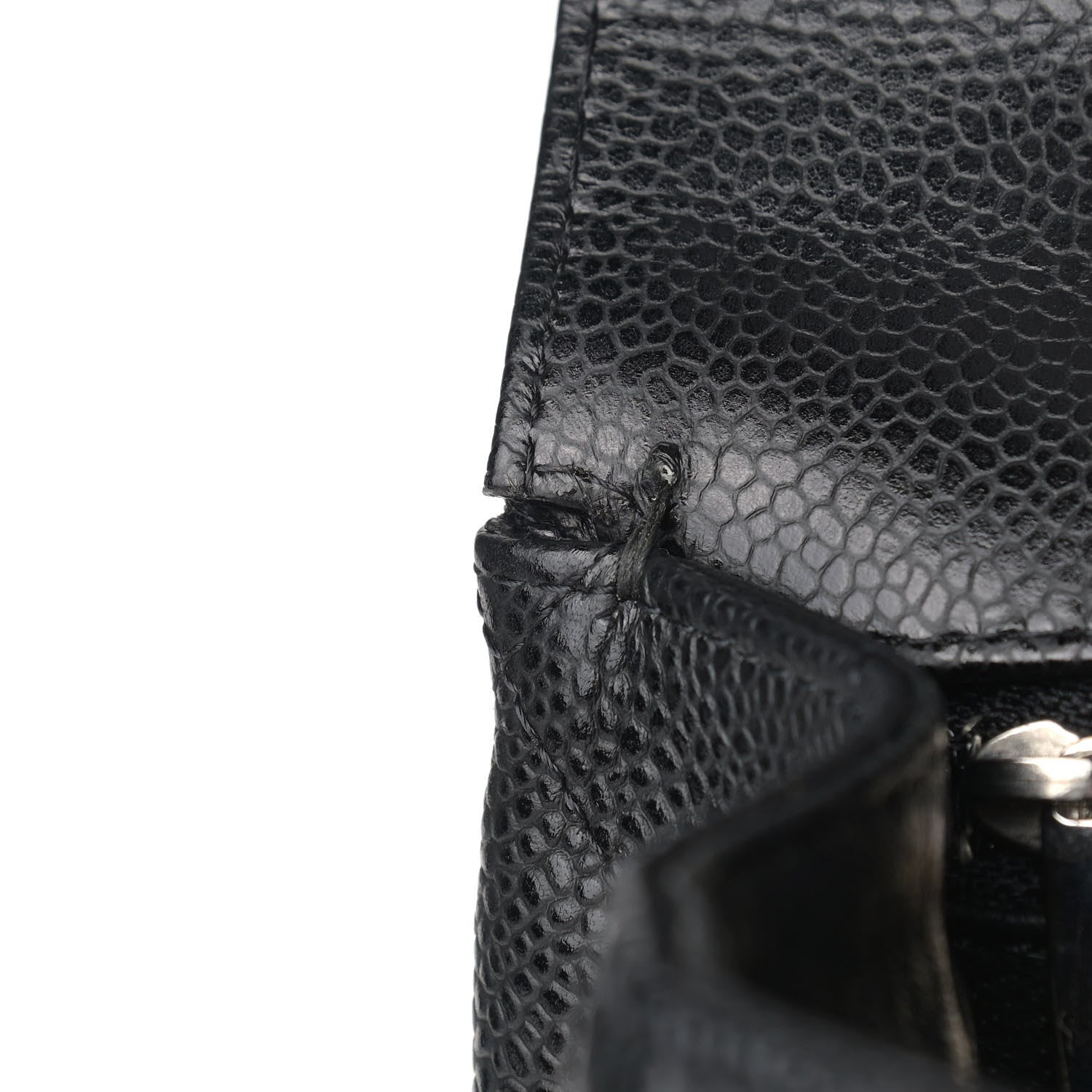 Chanel Caviar Quilted Maxi Single Flap Black 11 of 12