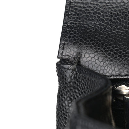 Chanel Caviar Quilted Maxi Single Flap Black 11 of 12