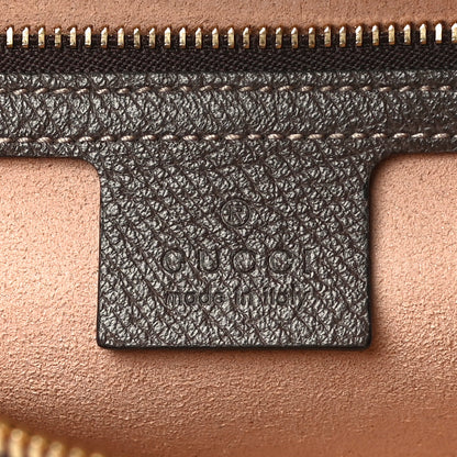 Gucci GG Supreme Monogram Web Small Ophidia Shoulder Bag Brown 6 of 11