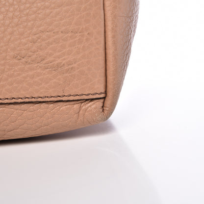 Gucci Pebbled Calfskin Medium Soho Chain Shoulder Bag Rose Beige 18 of 20