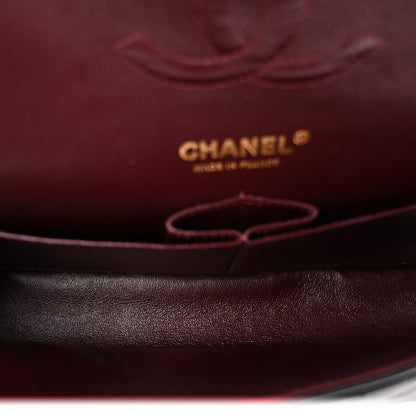 Chanel Lambskin Quilted Medium Double Flap Black 5 of 10