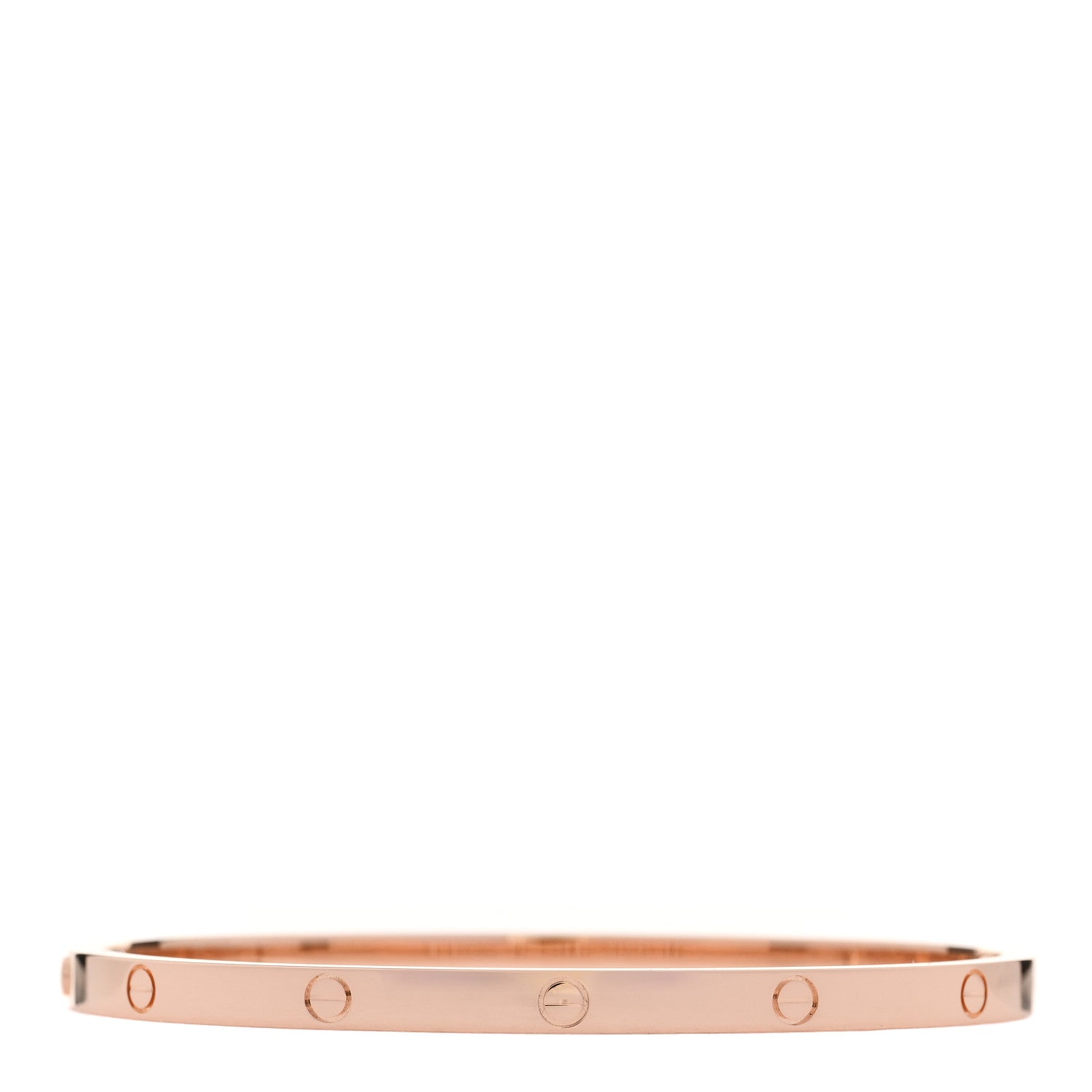 Cartier 18K Pink Gold Small LOVE Bracelet 16 2 of 7