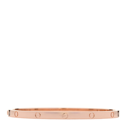 Cartier 18K Pink Gold Small LOVE Bracelet 16 2 of 7