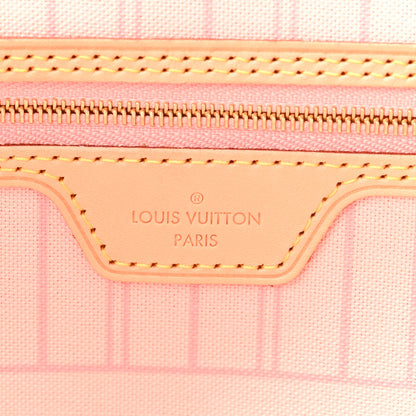 Louis Vuitton Damier Azur Neo Neverfull GM Rose Ballerine 7 of 10