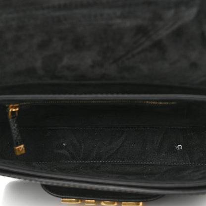 Christian Dior Crinkled Patent Lambskin Dio(r)evolution Flap Bag Black 4 of 14