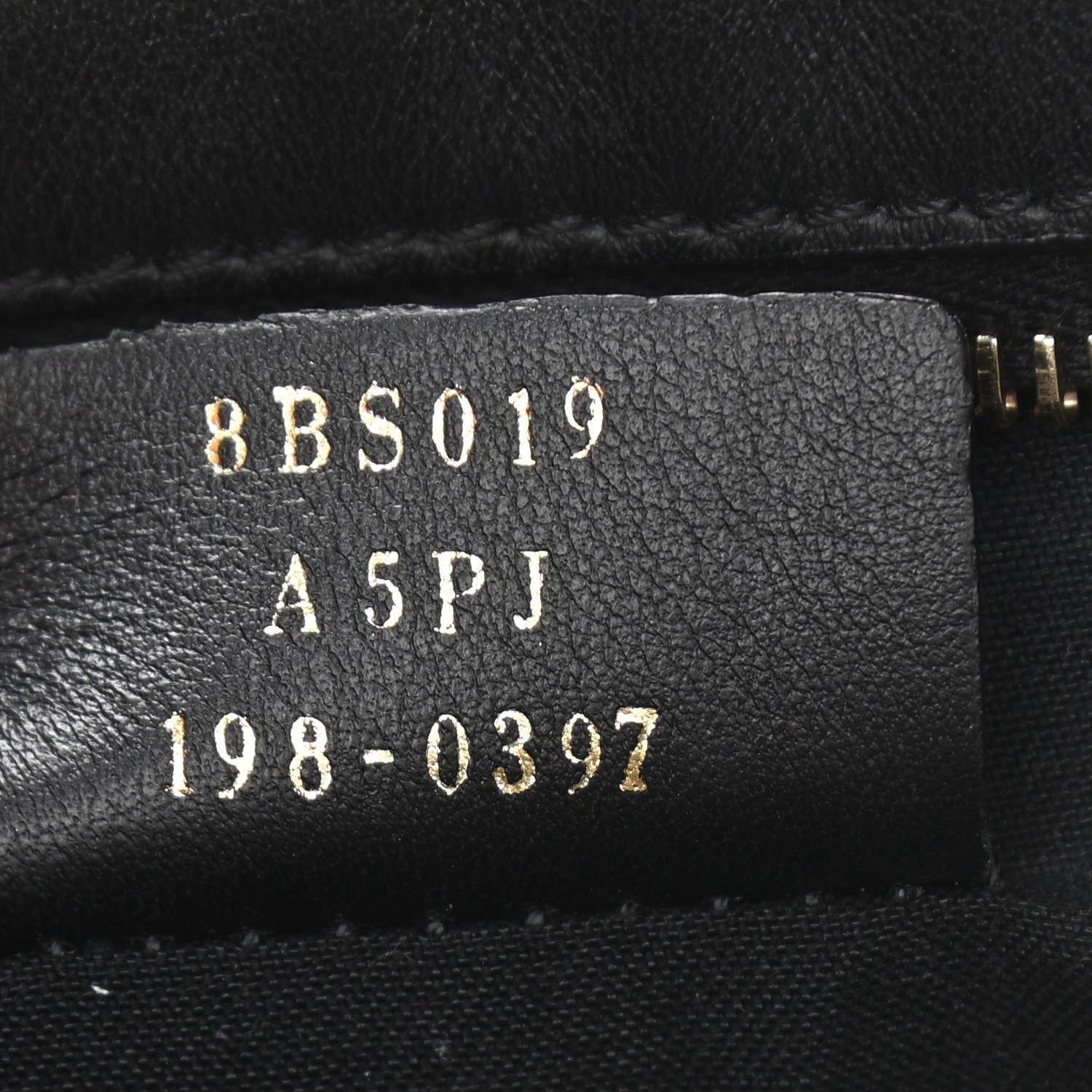 Fendi Vitello Century Bi-Color FF 1974 Embossed Mini Camera Case Maya Black 7 of 11