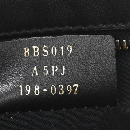 Fendi Vitello Century Bi-Color FF 1974 Embossed Mini Camera Case Maya Black 7 of 11