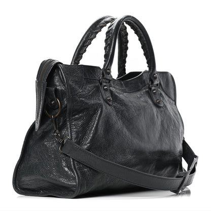 Balenciaga Agneau Classic Hardware City Anthracite 2 of 4