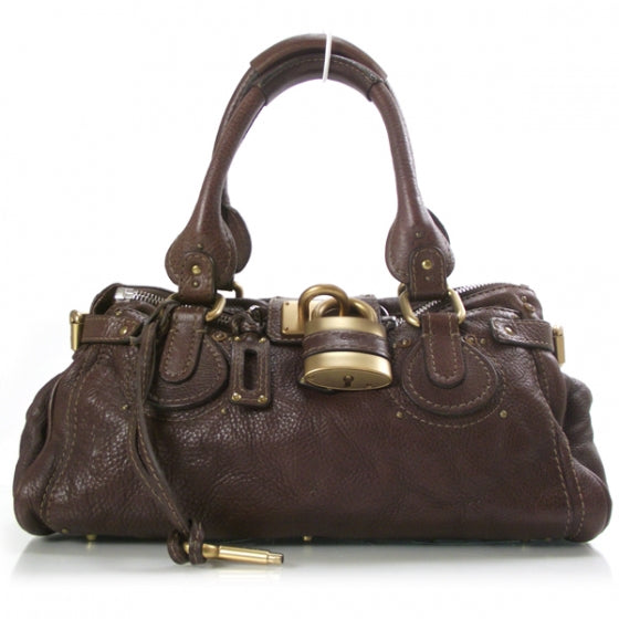 Chloe Leather Paddington Satchel Brown 1 of 17