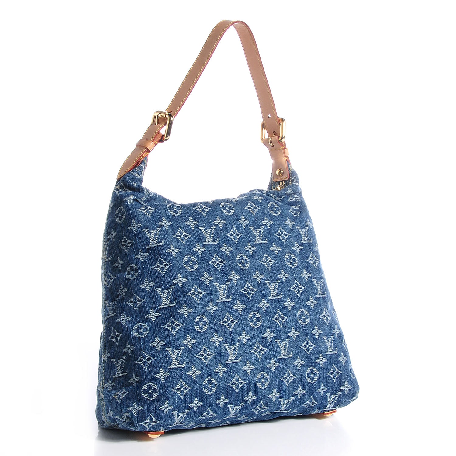Louis Vuitton Denim Baggy GM Blue 3 of 7