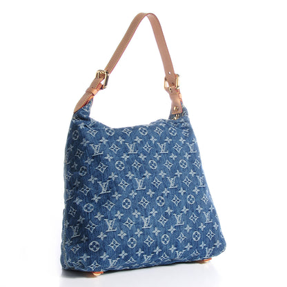 Louis Vuitton Denim Baggy GM Blue 3 of 7