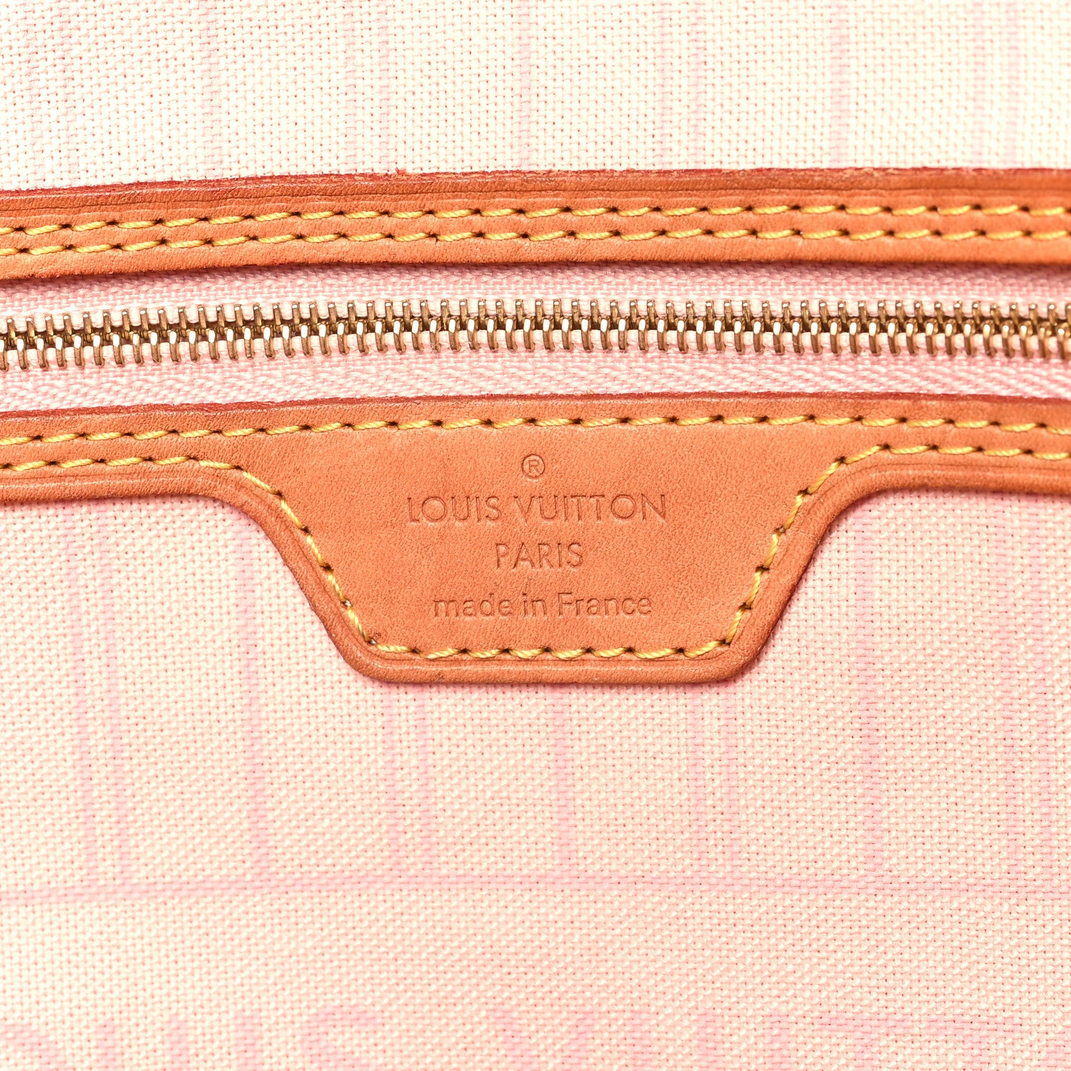 Louis Vuitton Damier Azur Neo Neverfull MM Rose Ballerine 7 of 12