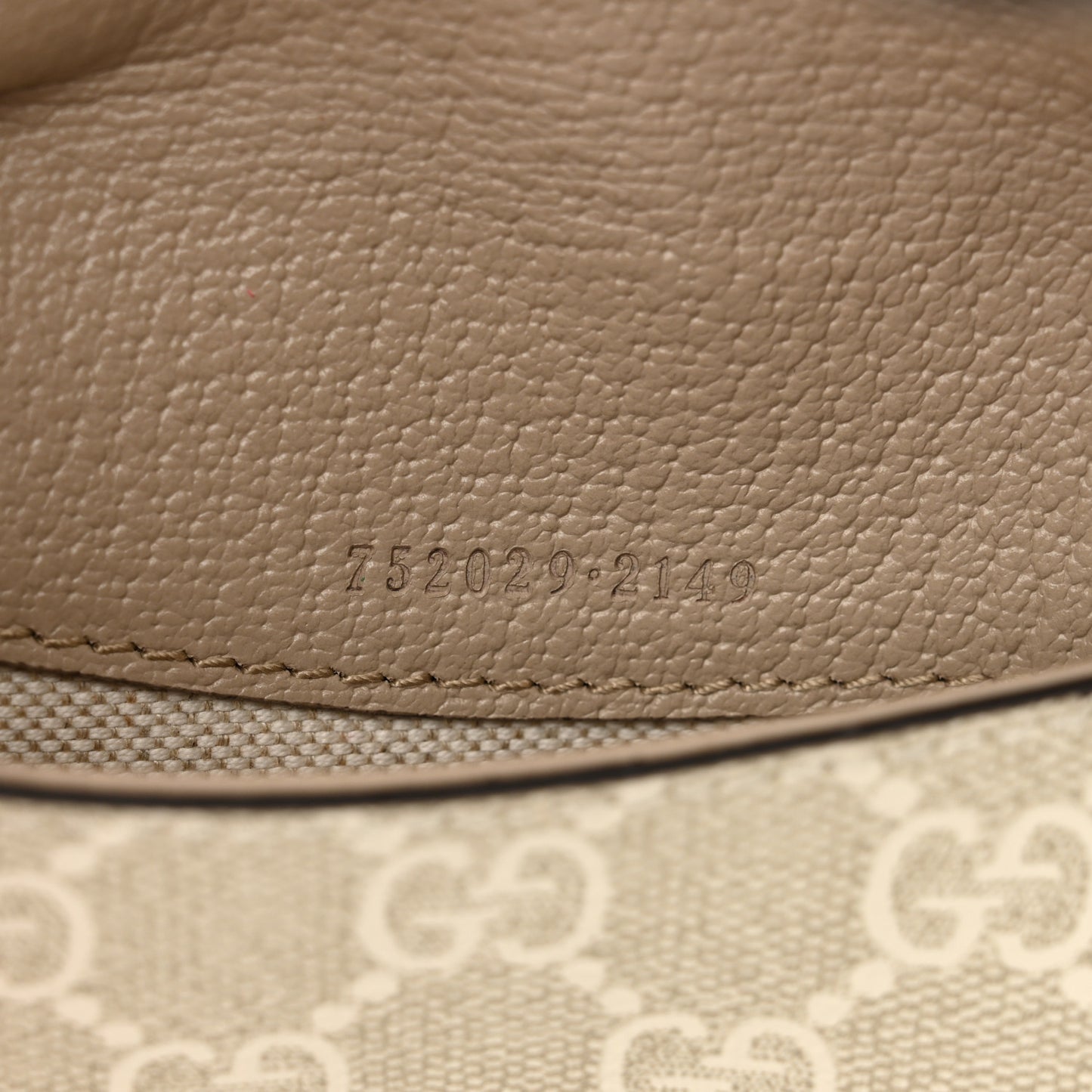 GG Supreme Monogram Mini Dionysus Top Handle Bag Beige Mystic White Oatmeal