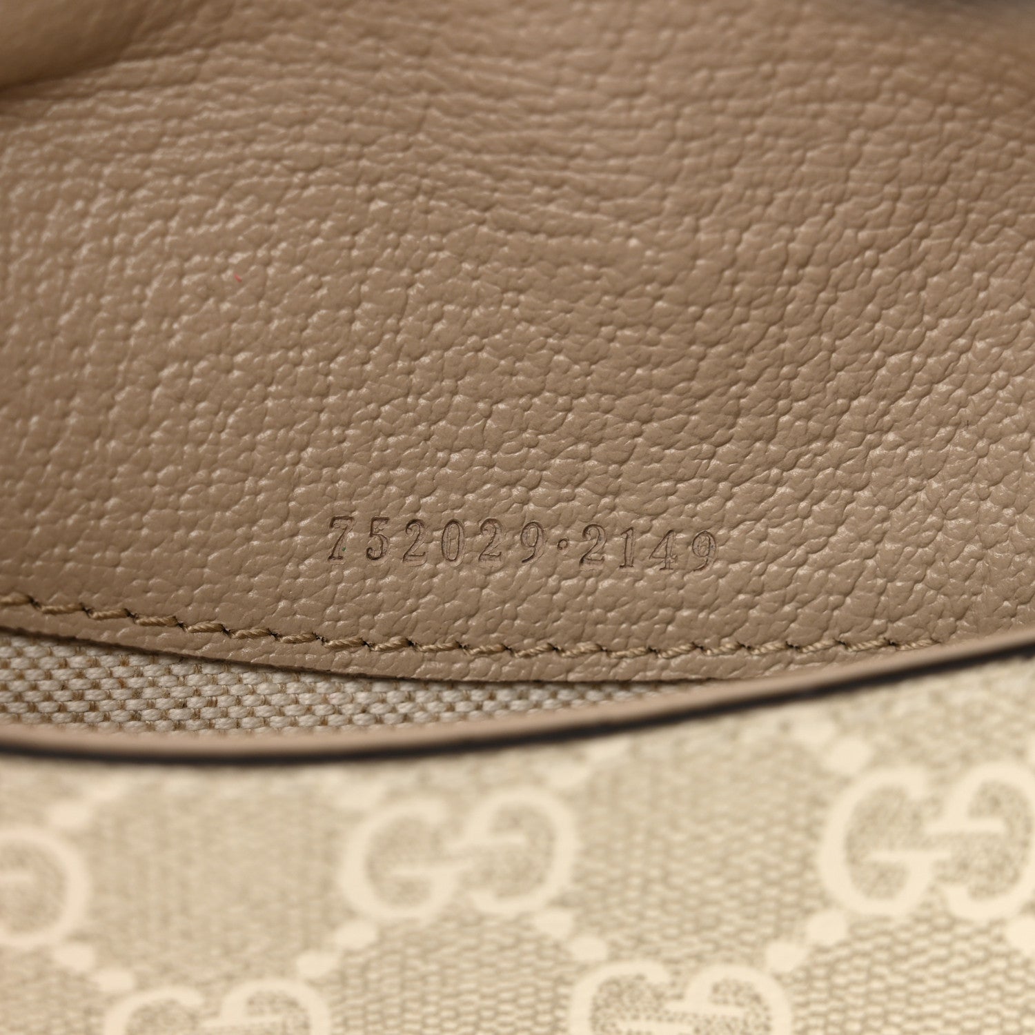 Gucci GG Supreme Monogram Mini Dionysus Top Handle Bag Beige Mystic White Oatmeal 7 of 15