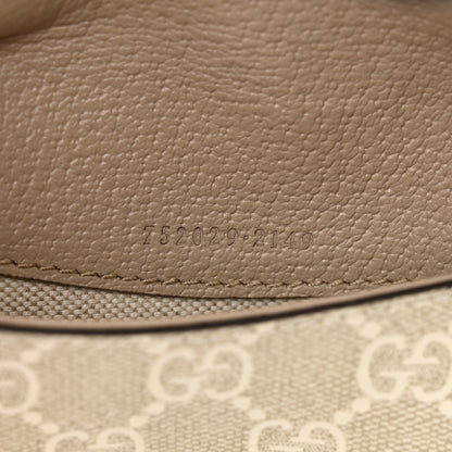 Gucci GG Supreme Monogram Mini Dionysus Top Handle Bag Beige Mystic White Oatmeal 7 of 15