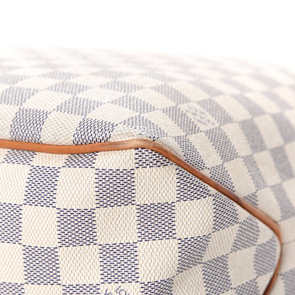Louis Vuitton Damier Azur Delightful MM Rose Ballerine 10 of 18