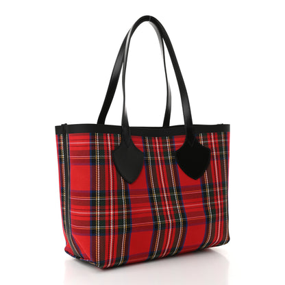 Burberry Vintage Check Medium The Giant Reversible Tote Antique Yellow Bright Red 12 of 18