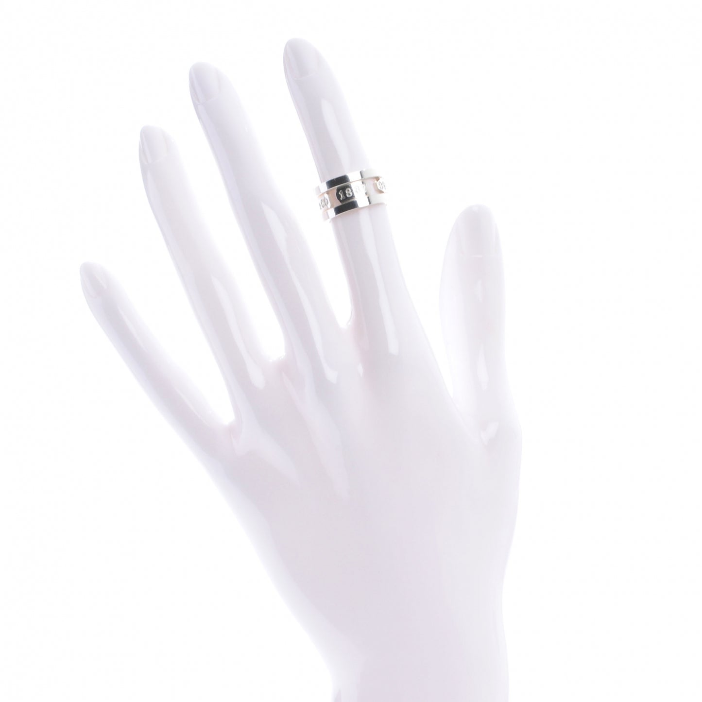 Sterling Silver Element 1837 Ring 4.5