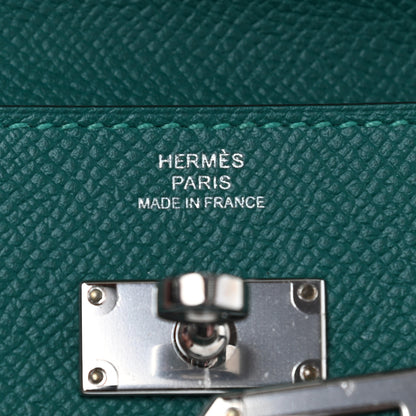 Hermes Epsom Kelly Longue Wallet Malachite 6 of 6