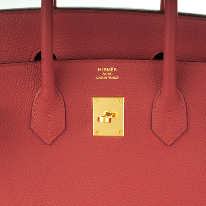 Hermes Togo Birkin 35 Vermillion 10 of 35
