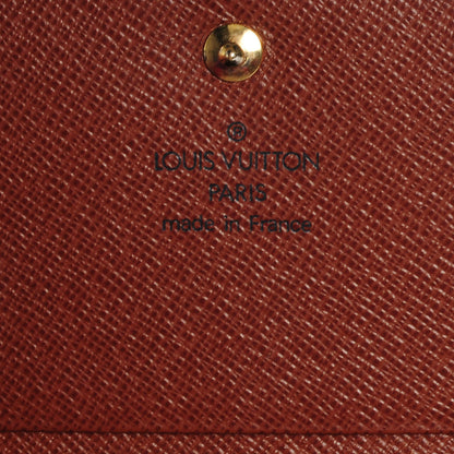 Louis Vuitton Monogram Porte-Monnaie Tresor Wallet 6 of 7