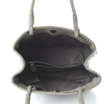 Bottega Veneta Nappa Intrecciato Woven Tote Fume Cement 5 of 9