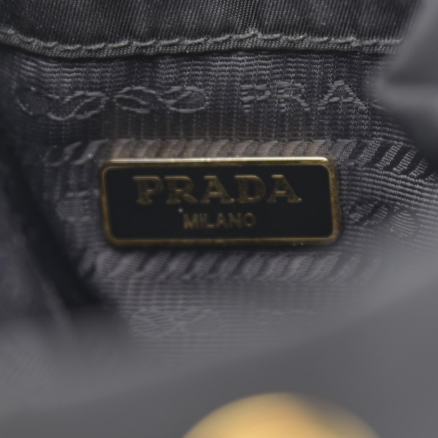 Prada Re-Nylon Duet Drawstring Shoulder Bag Black 6 of 15