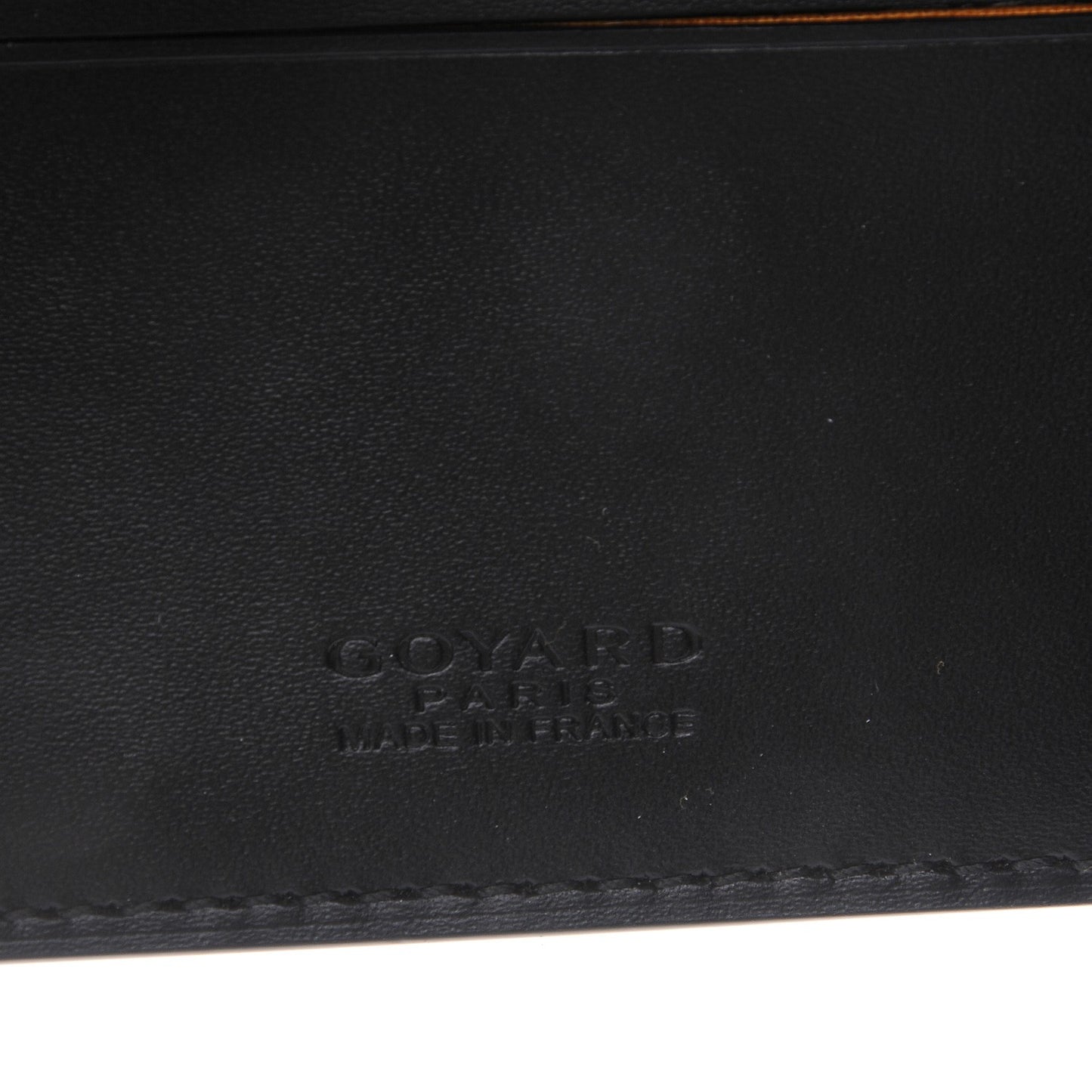Goyardine Bi-Fold Victoire PM Wallet Black
