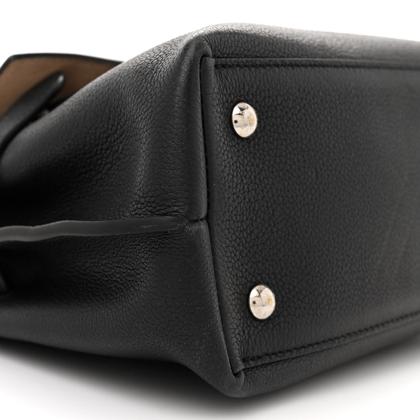 Calfskin Lockme Ever BB Black