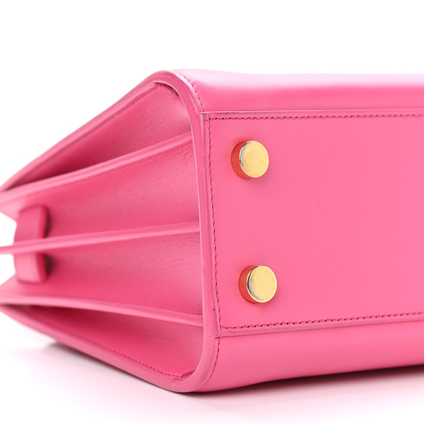 Calfskin Nano Sac De Jour Lipstick Fuchsia