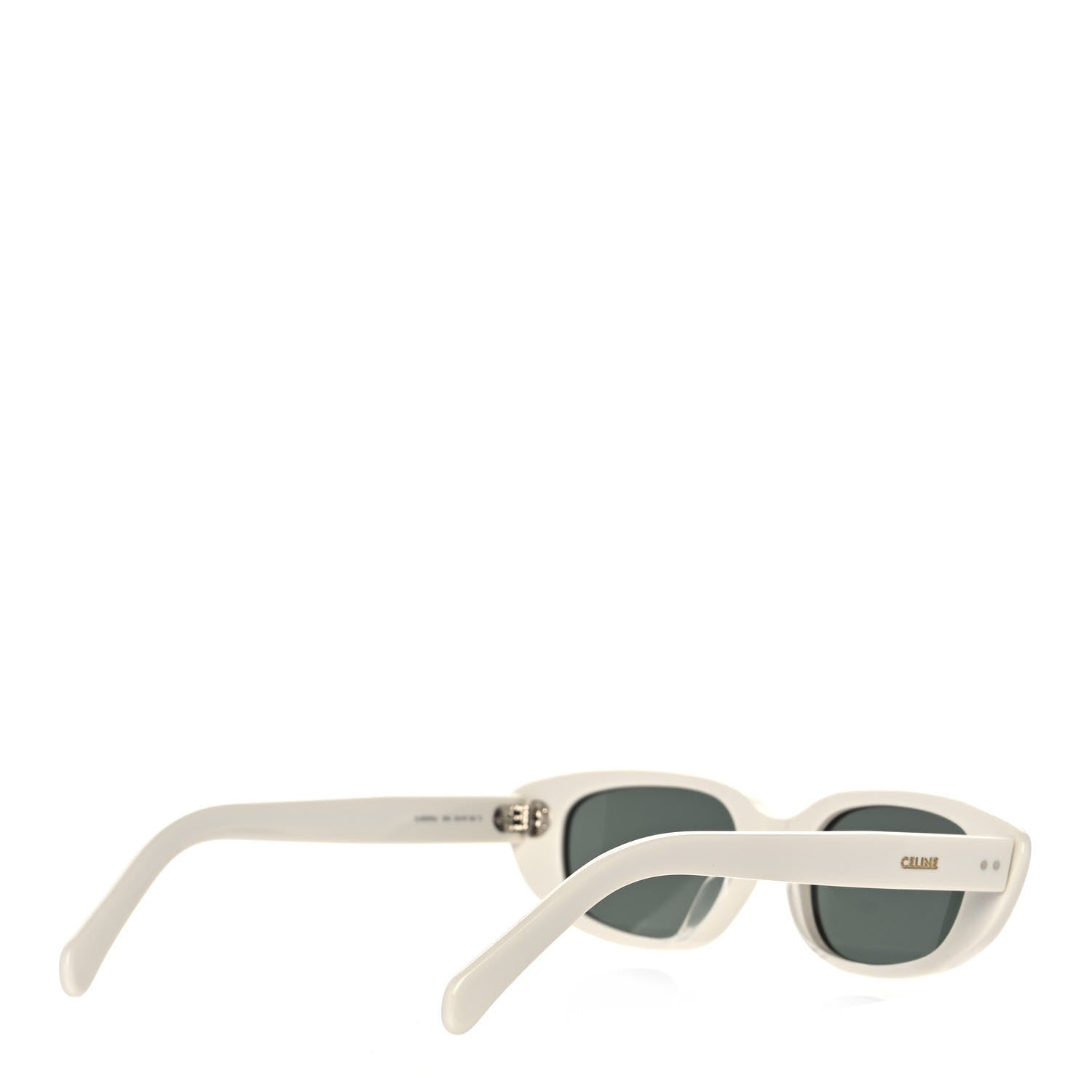Celine Acetate Cat Eye Sunglasses CL40095U White 4 of 7