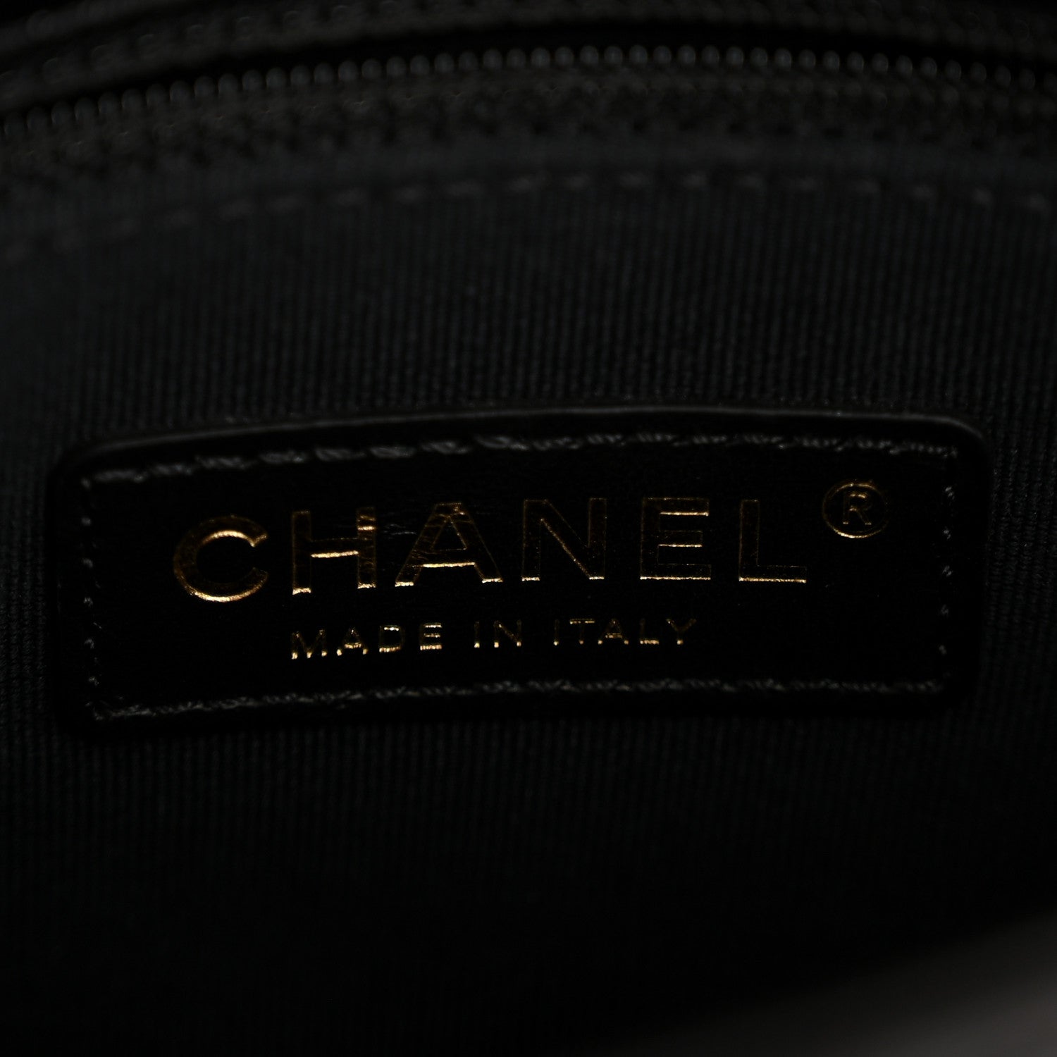 Chanel Lambskin Quilted Small Lacquered Chain Flap Black 6 of 13