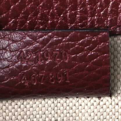 Gucci Dollar Calfskin Crystal Mini Dionysus Shoulder Bag Vintage Bordeaux 8 of 13