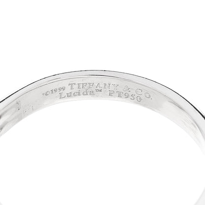Tiffany Platinum Diamond .36 Lucida Engagement Ring 49 5 5 of 6