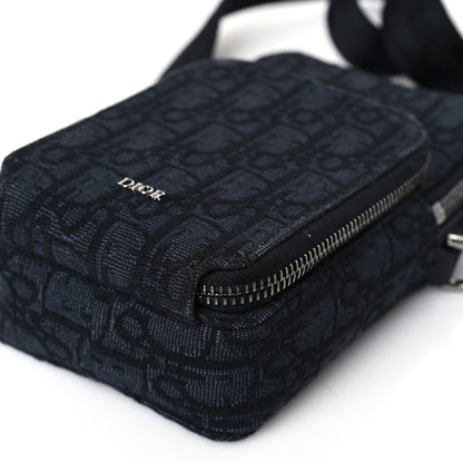 Christian Dior Oblique Micro Rider Pouch Black 9 of 9