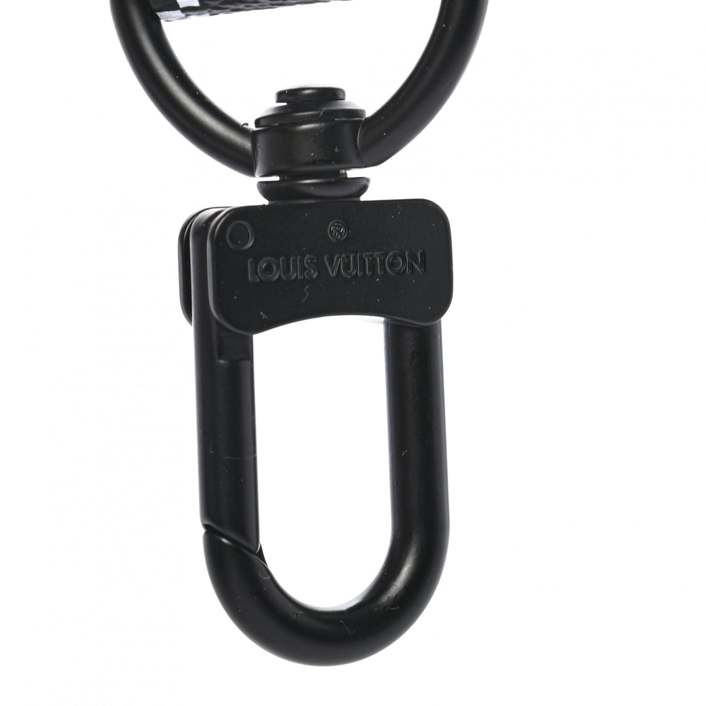 Damier Distorted Keepall Bandouliere Strap Black
