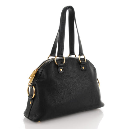 Saint Laurent Calfskin Medium Muse Black 3 of 7