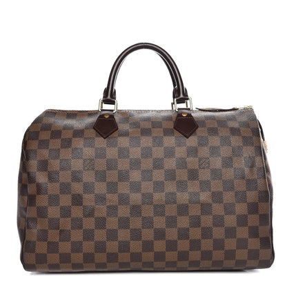 Louis Vuitton Damier Ebene Speedy 35 1 of 20