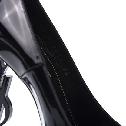 Saint Laurent Patent Opyum 110 Pumps 35 Black 9 of 10