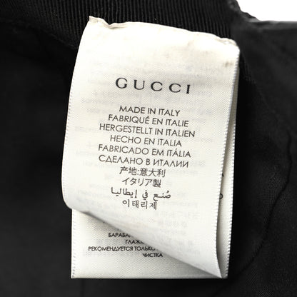 Gucci Monogram Web Baseball Hat S Black 9 of 10