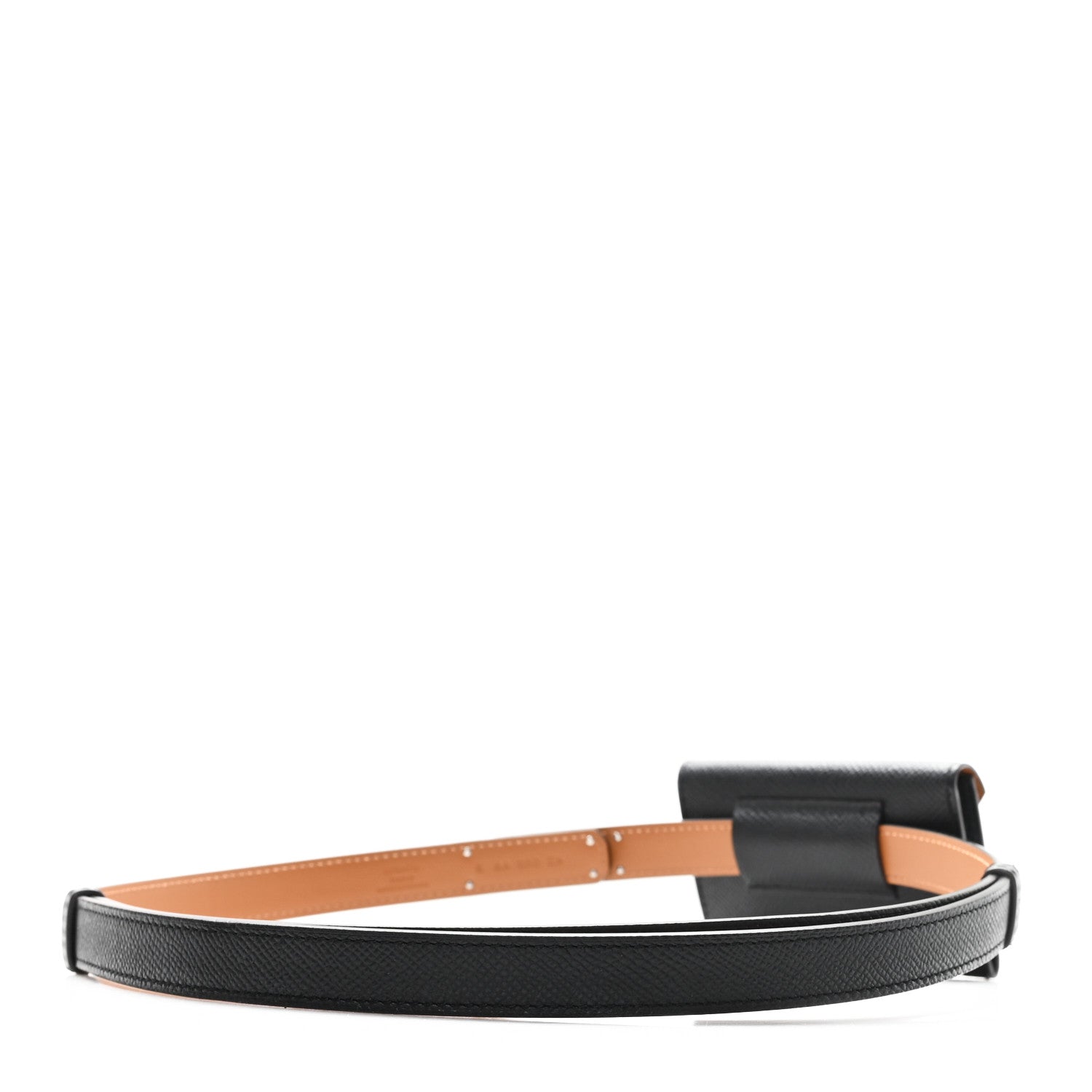 Hermes Epsom Kelly Pocket Belt Black 2 of 6