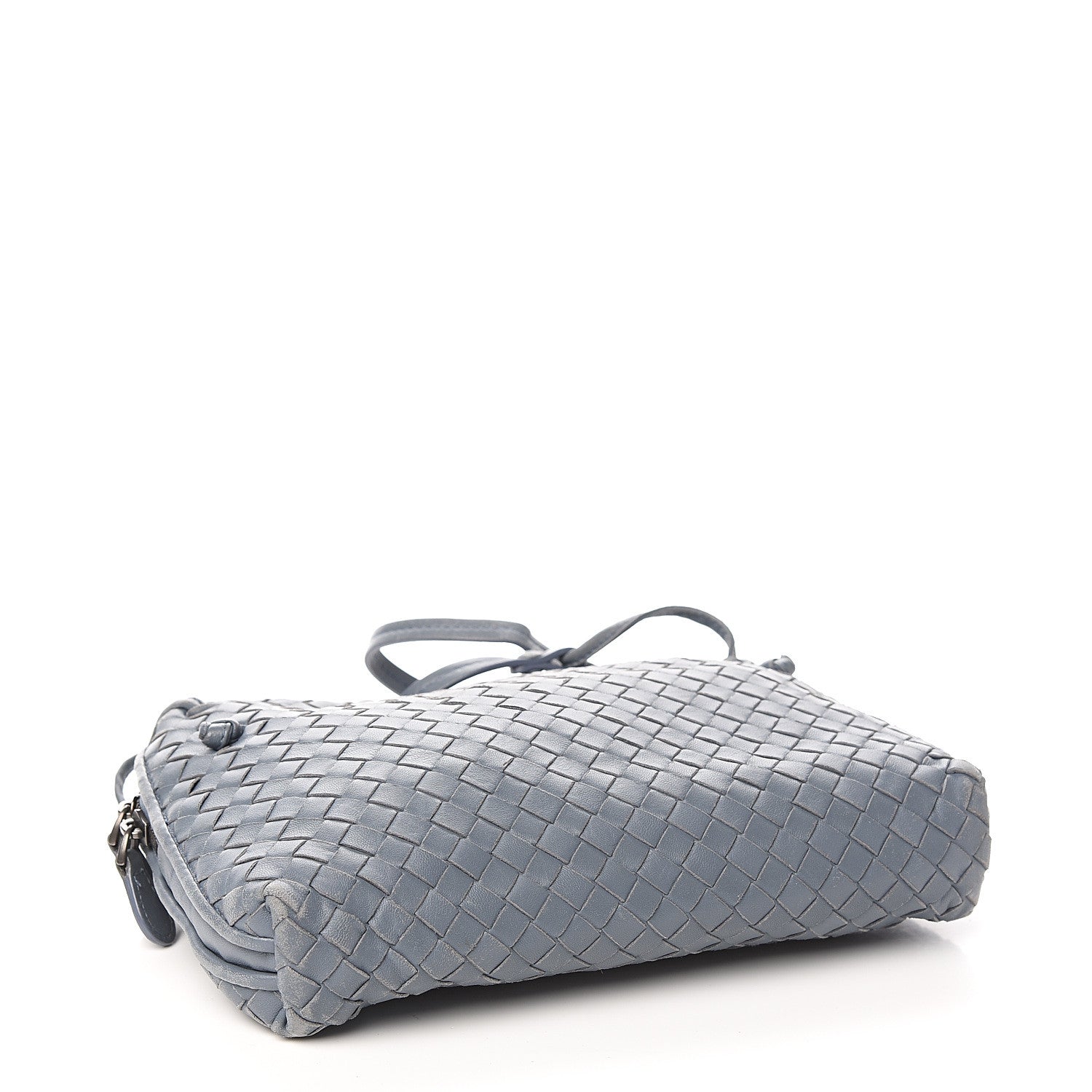 Bottega Veneta Nappa Intrecciato Nodini Crossbody Messenger Krim 3 of 10