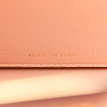 Fendi Vitello King Luxor Shiny Nappa Medium Peekaboo I SEE U East West Satchel Fuoco Light Rose 8 of 12