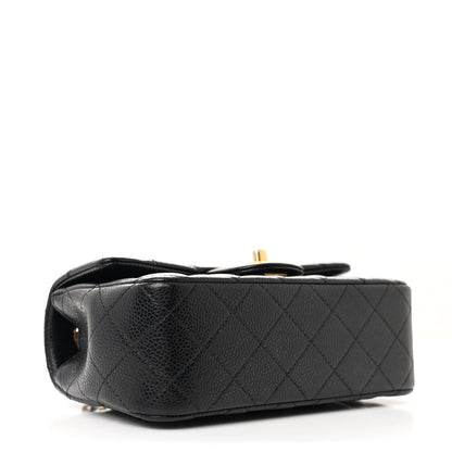 Chanel Caviar Quilted Mini Rectangular Flap Black 4 of 11