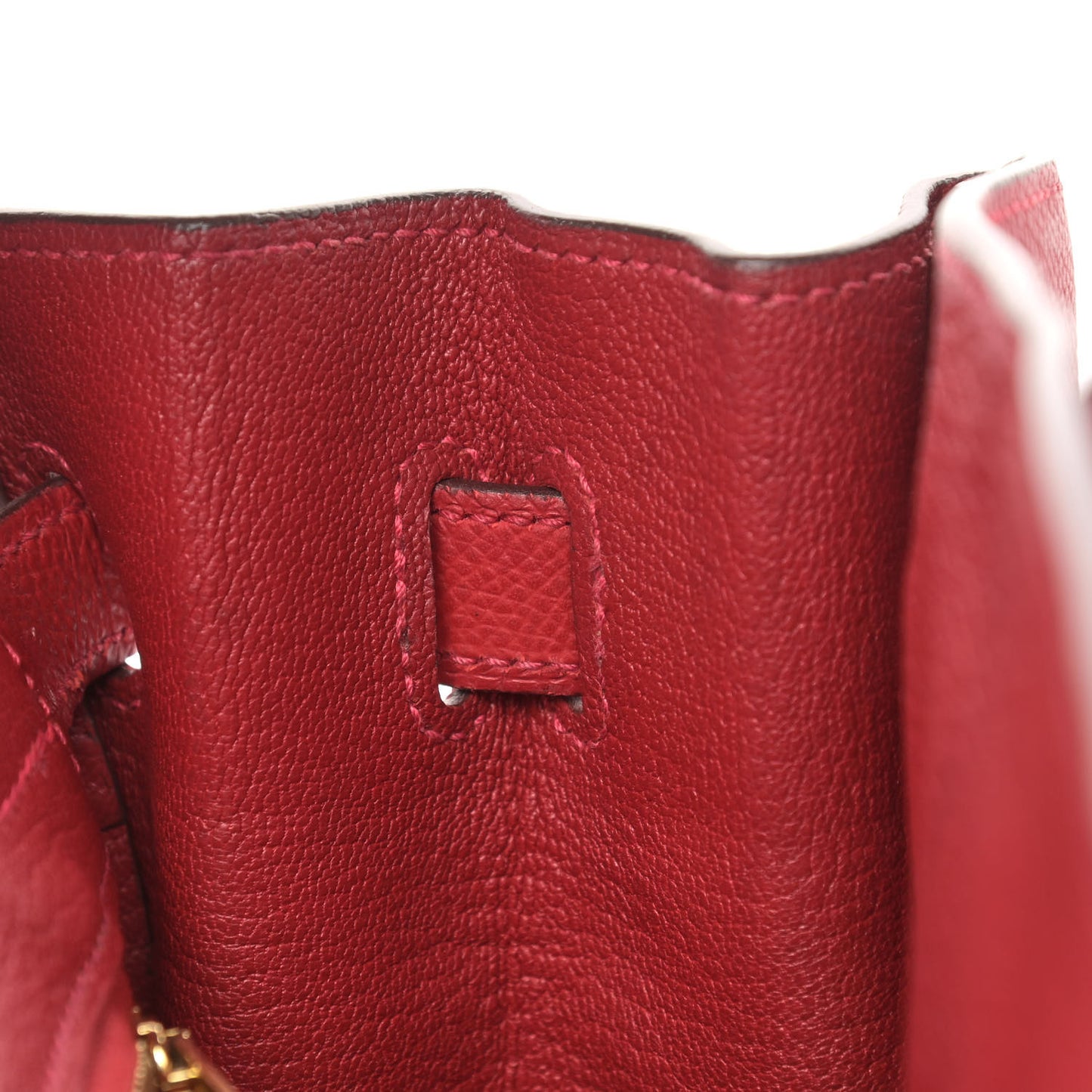 Epsom Birkin 30 Rouge Casaque