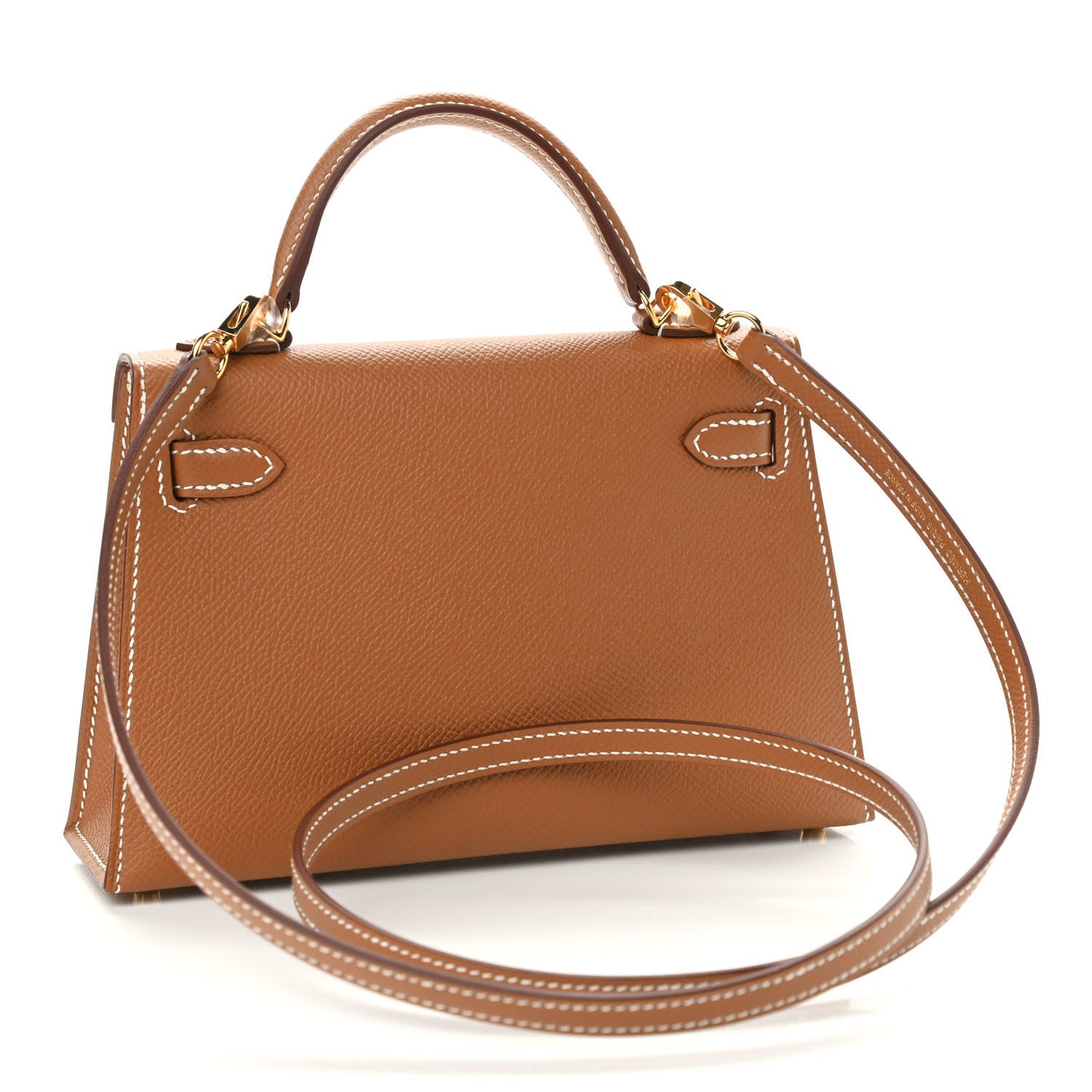 Hermes Epsom Mini Kelly Sellier 20 Gold 3 of 10