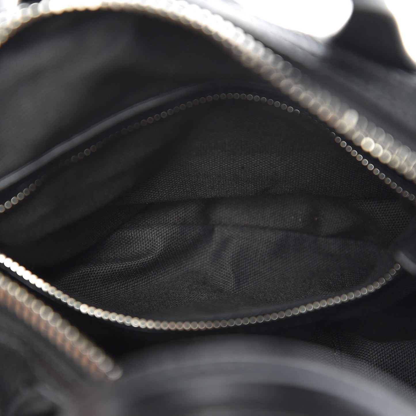 Waxed Calfskin Micro Nightingale Black